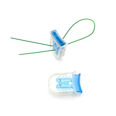 Tamper Evident PC ABS Meter Seal Lock With Laser Printable Markable Area