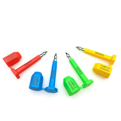 Anti-spin ABS Coated Metal Steel Barrier Bolt Seal for and Disposable Manual Operation