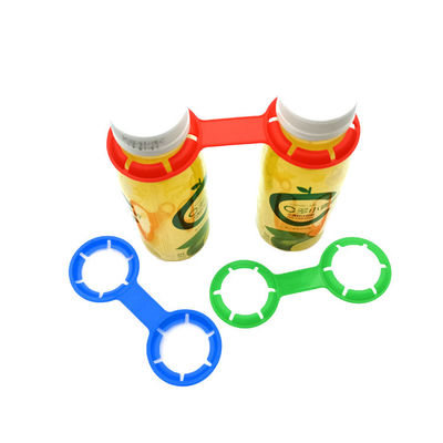 HDPE Plastic Bottle Handles For 38-49mm Bottles Beverage Carry
