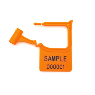 One Off Padlock Seal for Airline Catering and Hospital Supplies Marking Area 25*15 mm