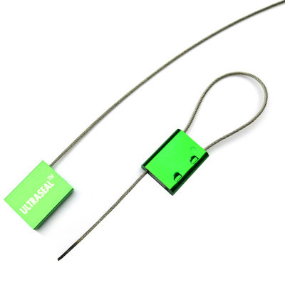 Aluminium Alloy 1.5mm Truck Container Door Security Cable Seal with Laser Print