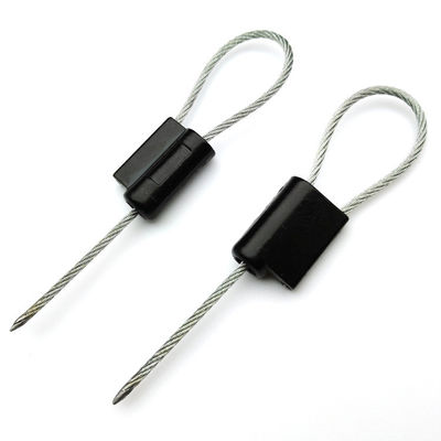 300mm Exposed Cable Galvanized Steel Wire Tamper Evident Security Container Cable Seal