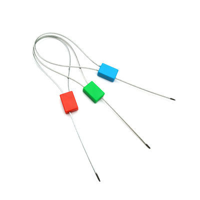 Galvanized Steel Wire ABS Coated Pull Tight Plastic Metal Cable Seal for Trucks