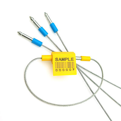 250*27.5*12.4 mm Laser Printed US-CC182B Truck Container Security Self-locking Logistics Cable Seal