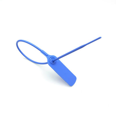 Tensile Strength 380 N 38.77 KG Heavy Duty Plastic Seal for Shipping Logistics Orange