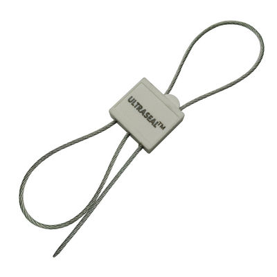 2.0 mm Cable Diameter ISO 17712 Tested Disposable Double Lock Plastic Metal Cable Seal