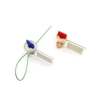 US-TMS01A Transparent Disposable Security Seal Meter Electric with Wire Print Laser
