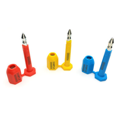 Secure Shipping Container Tamper Proof ABS Bolt Seal with Disposable Manual Operation