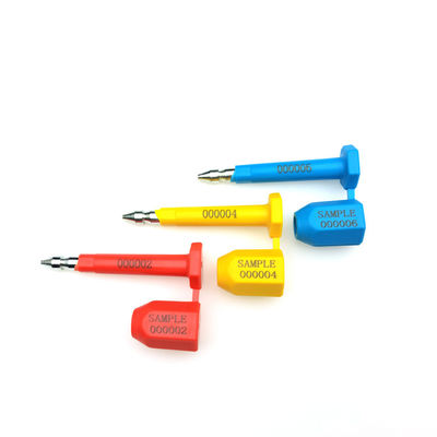 Secure Shipping Container Tamper Proof ABS Bolt Seal with Disposable Manual Operation