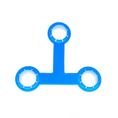 Sturdy Red 28mm Plastic Water Bottle Carry Handle Wear Resisting