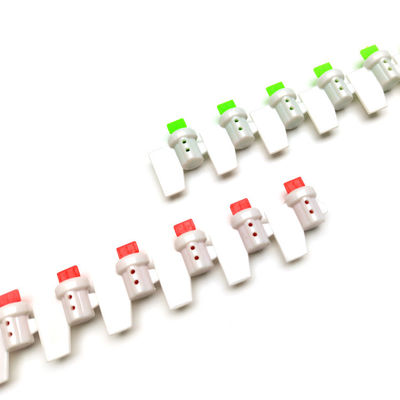 OEM ABS Electric Meter Lead Seals With Twist Tight Locking Mechanism