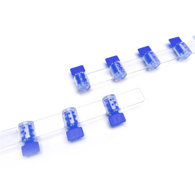 Markable Area 22.5*13 mm Bar Code Plastic Twist Meter Seal Tag for Electric Meter