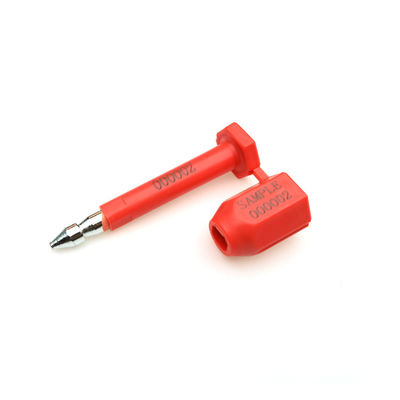 High Security Truck Shipping Container Door Bolt Seal for Disposable Manual Operation