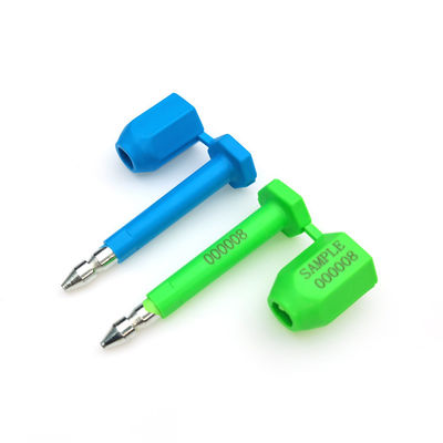 High Security Truck Shipping Container Door Bolt Seal for Disposable Manual Operation