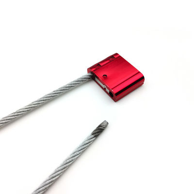 300mm Exposed Cable Length Customs Mechanical Security Cable Seal for US-CC501 Truck