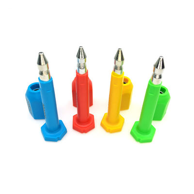 Sellos de seguridad de pernos de alta resistencia Sellos de pernos para remolques L86 * W55 * 22mm personalizados