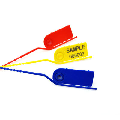 1.54 g / pc Peso promedio 70 N Resistencia a la tracción 210 mm longitud Sello de seguridad de plástico para soluciones de embalaje eficaces
