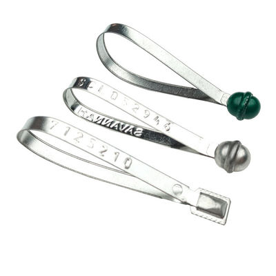 Natural US-MS02 Security Ball Head Disposable Logistics Trailer Container Metal Strap Seal
