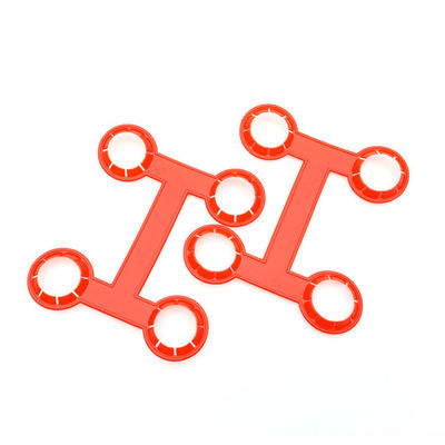 Versatile Bottle Carrier for 33-38mm Water Oil Bottles 4 Pack Bottle Handles in White