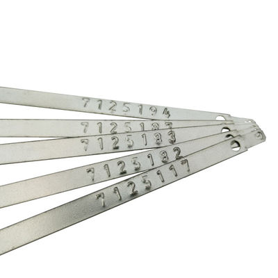 118*8.2*0.7mm Çekmeli Kilitlemeli Metal Güvenlik Mühürleri Nakliye Konteyner Mühürleri