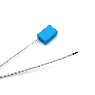 Galvanized Steel Wire Plastic Cable Seal with 1.53 KN Tensile Strength and Pull Tight Locking Mechanism