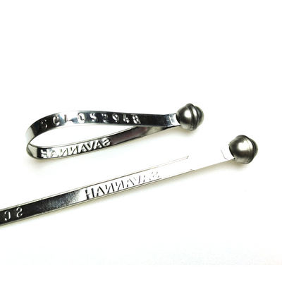 Fixed Length Locking Mechanism Multiple Colored Metal Strap Seal for Logistics Container