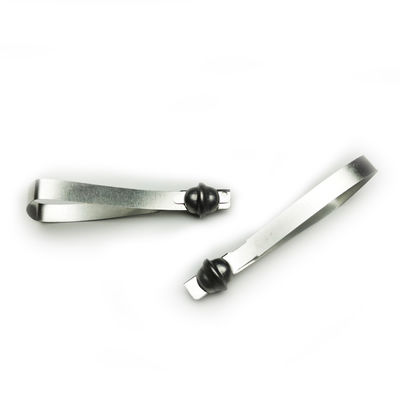 Tensile Strength 460 N 46.94 KG US-MS03 Serial Numbered Tamper Proof Security Metal Strap Seal for Containers