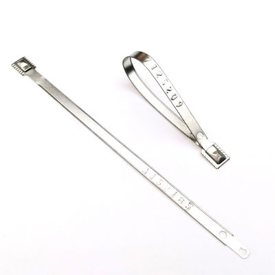 ISO 17712 Certified Metal Strap Seal for Secure Tamper Proofing 118 mm Overall Length