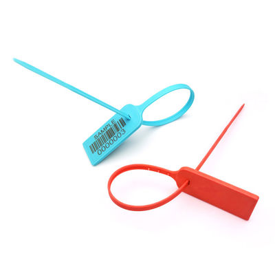 PP 13.56MHz RFID Plastik Seal Dengan NTAG213 NFC Chip 340N Kekuatan Tarikan