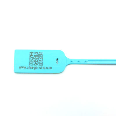 PP 13.56MHz RFID Plastik Seal Dengan NTAG213 NFC Chip 340N Kekuatan Tarikan