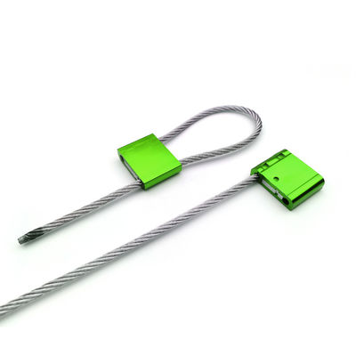 Sello de cable para contenedor de camión de alta seguridad ISO17712 con resistencia a la tracción de 14.3KN