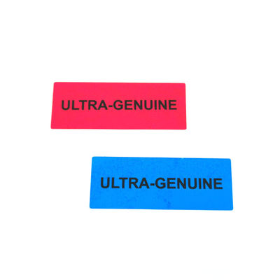 Silver Tamper Evident Glossy Matte Security Void Label Stickers for Tamper Resistance