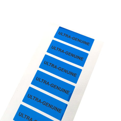 Silver Tamper Evident Glossy Matte Security Void Label Stickers for Tamper Resistance
