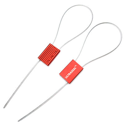 US-CC184 Tamper Proof Customs Numbered Container Cable Security Seal 1.8 mm Cable Diameter