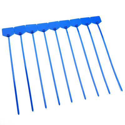 Custom Zip Tags Tie Writeable 220mm Nylon with Marking / Labelling Area 30*21 mm
