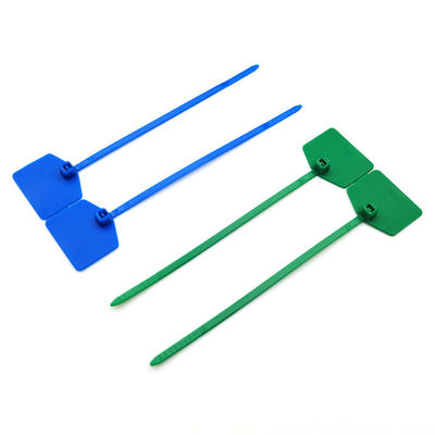 120 mm de longitud de autobloqueo de nylon de corbata envolturas con sello de seguridad de plástico a prueba de manipulación