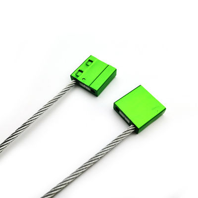 US-CC402 High Security Customs Wire Cable Seal with Green Aluminium Alloy Reliability