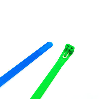 Cintas de cable de nylon reutilizables de diseño liberable de nylon duradero PA6 y múltiples colores