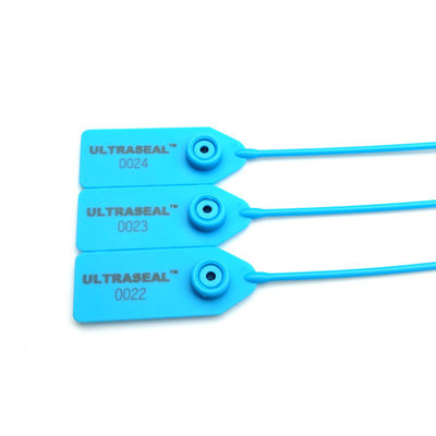 500 mm Longitud 191 N Resistencia a la Tracción PP y Acero Inoxidable Sello de Seguridad de Plástico de Tirar y Apretar para Logística