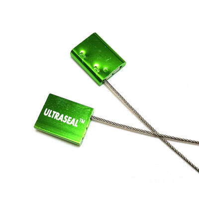 Aluminiowy Stop 1.5mm Plomba Bezpieczeństwa Kabla o Wytrzymałości na Rozciąganie 2.45 KN do Drzwi Kontenerów Ciężarowych