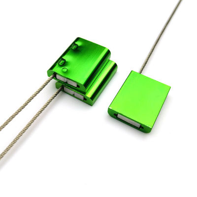 Aluminium Alloy 1.5mm Truck Container Door Security Cable Seal with Laser Print