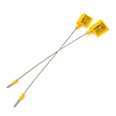 250*27.5*12.4 mm Fixed Length Cable Security Seal with 2.8 KN Tensile Strength and ABS Material