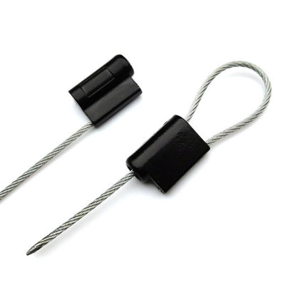 300mm Cable Expuesto Galvanizado Acero Alambre Sello de Seguridad a Prueba de Manipulación con 2.74 KN Resistencia a la Tracción