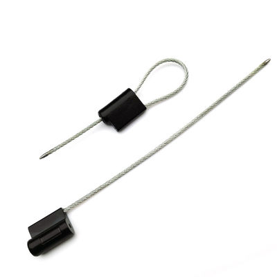 300mm Cable Expuesto Galvanizado Acero Alambre Sello de Seguridad a Prueba de Manipulación con 2.74 KN Resistencia a la Tracción