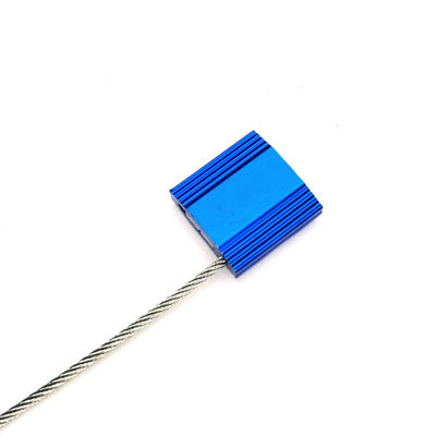Aluminium Security Cable Entry Seal Lock US-CC352 3.5mm Pull Tight Locking Mechanism