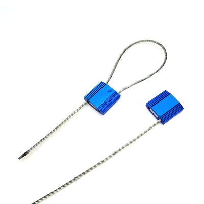 Sellos de seguridad de cable personalizados de 3,5 mm de diámetro con resistencia a la tracción de 12,8 KN