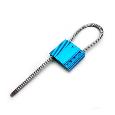 ISO 17712 Sello de alambre de metal Sello de cable de remolque Tamaño de color personalizado