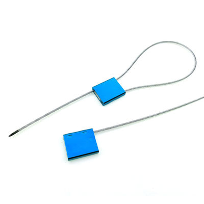 2.0mm Diameter Laser Printed Aluminum Safety Cable Container Wire Seal for Customized
