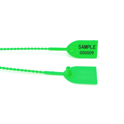 194 N 19.80 KG Tensile Strength 300mm Pull Tight Plastic Seal for Logistics Security