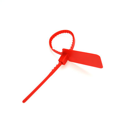 Secure Container with Black Pull Tight Tag and Customized Plastic Seal Cable